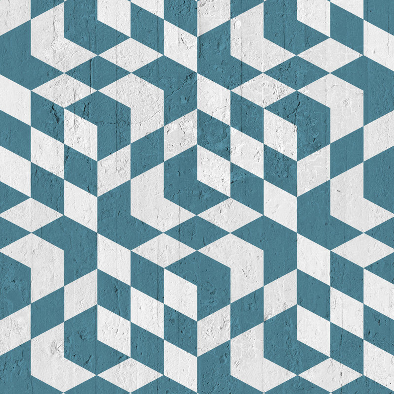 Baynard 10m x 52cm Matte Paste the Wall Wallpaper Roll, Petroleum