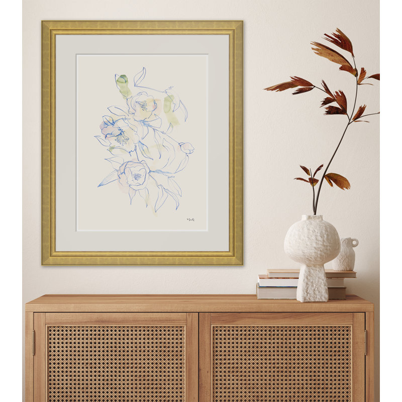 Floral Arrangement I Painting by Yuki Osada