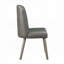 Chaises d'appoint rembourrées en cuir de polyuréthane