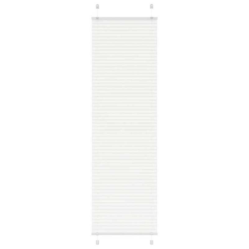 Room Darkening Pleated Blind, 65cmW x 200cmL, White