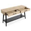 Table de cocktail à plateau relevable avec 2 tables de bout et canapé