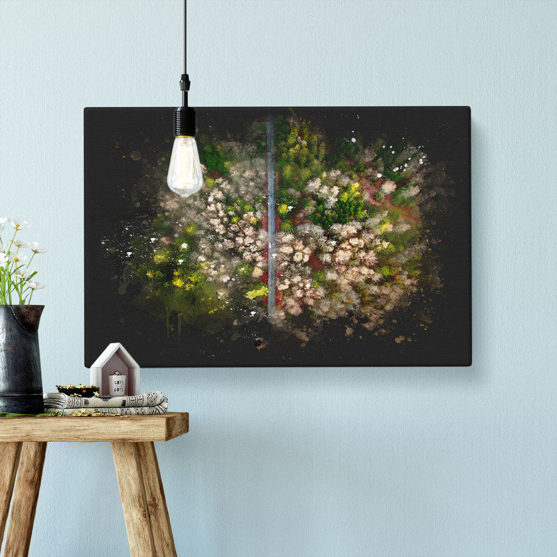 Separating The Forest - Wrapped Canvas, 50cm H x 76cm W x 3cm D