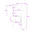 Armoire de salle de bain autoportante en bois avec tiroirs de rangement et tablette réglable Onsted-1023572825-1032833717