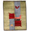 Hand Knotted Wool Area Rug in Multi