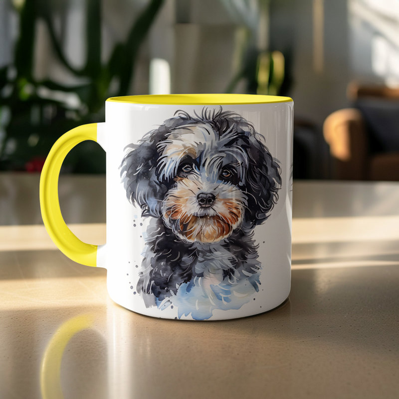 Mug, Yellow, 2
