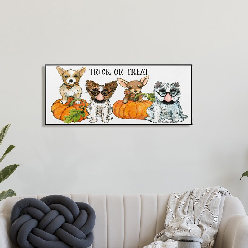 Tenues festives d'Halloween pour chien, H 17 po x l 40 po, Toile tendue