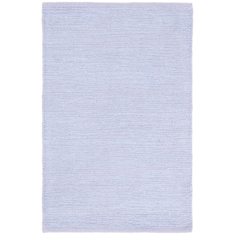 Dotsero Handtufted Recycled Cotton & Viscose Rug in Lilac, Rectangle 6' x 9'