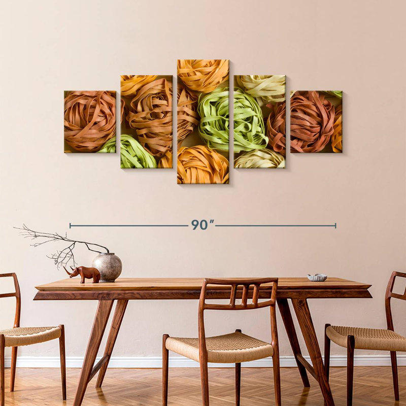 Tagliatelle, H 42 po x l 92 po