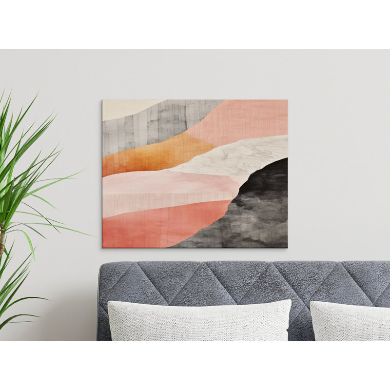 1 Piece Wrapped Canvas Wall Art Set, 76.2 cm H  x 152.4 cm W