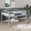 Lit mezzanine compact pleine grandeur avec marches-229652426