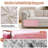No Assembly Compression Sofa with Pillow-to-Blanket, Enhanced frame stability,Convertible Foldable Couch in Box for Small Apartment, Dorm, Studio-738625728