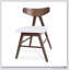 Stylish and Comfortable VIDA DINING CHAIR (Set of 2) with Curved Backrest and Durable Wood Frame, Ideal for Modern Dining Areas.