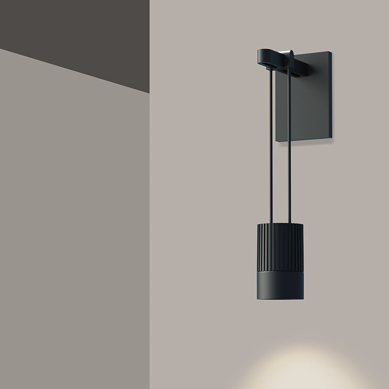 Suspenders® 1 - Light Armed Sconce