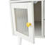 Bureau de coiffeuse 3-en-1 avec miroir basculant éclairé et armoire réglable