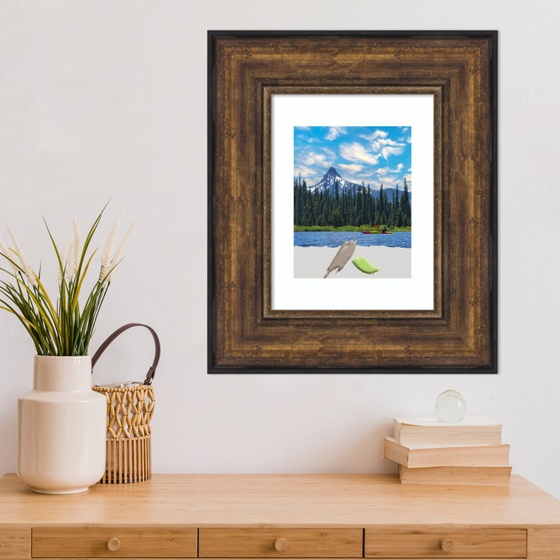 Cadre photo noir et argent Dagmar, Bronze, 11 po x 14 po