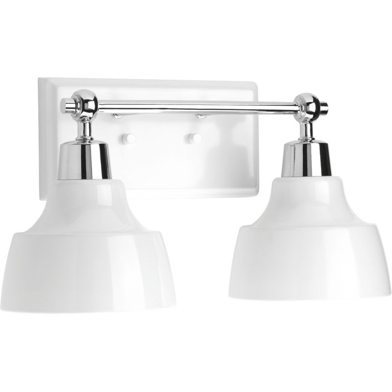 Mable 2 - Light Dimmable Vanity Light, Polished Chrome, White