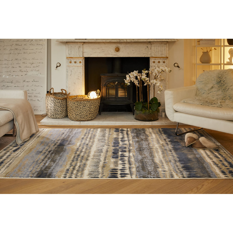 Adreon Ikat Area Rug, Rectangle 200 x 290cm
