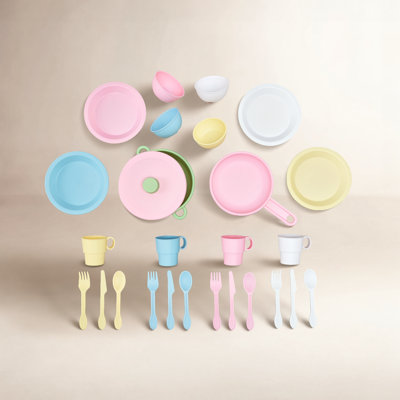 Play Dishes & Utensils Set
