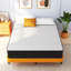 Matelas hybride à plateau-coussin 10 po Alwyn Home-643225140-644267123