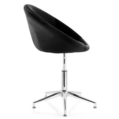 Fauteuil papasan pivotant en velours 16,14 po Dhurpati