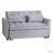 3 in 1 Convertible Sleeper Sofa Bed with Pillows-577722693