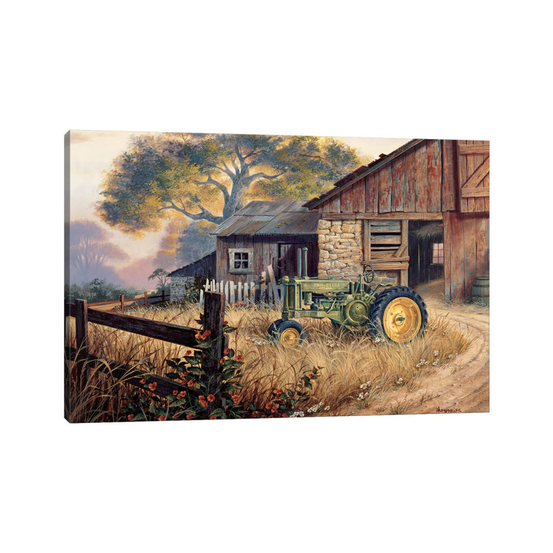 Deere Country - Impression sur toile tendue, H 18 po x l 26 po x P 1,5 po