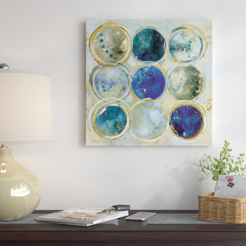 « align i », impression sur toile tendue, H 37 po x l 37 po x P 1,5 po