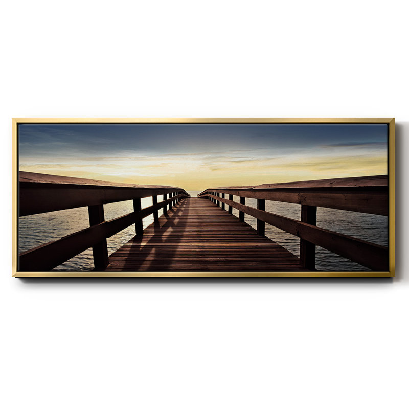 Naples Cove- Framed Canvas