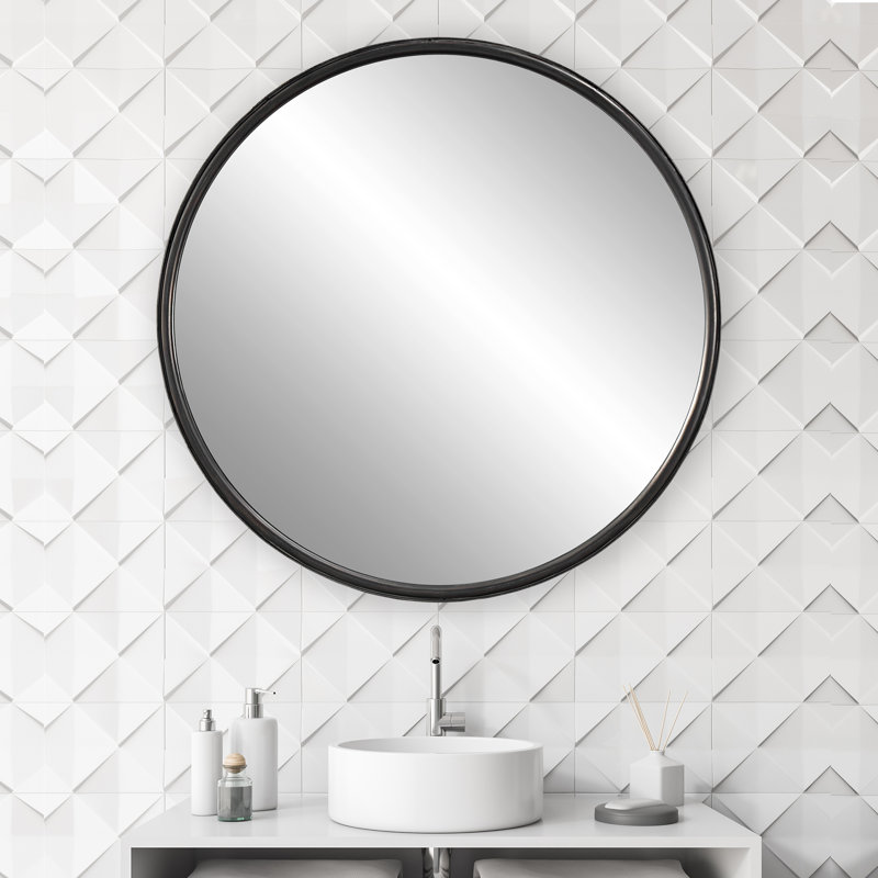 Dawsyn Metal Rectangle Wall Mirror