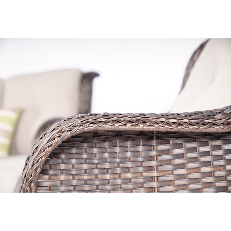 Insunza 7 - Person Patio Conversation Set with Cushions