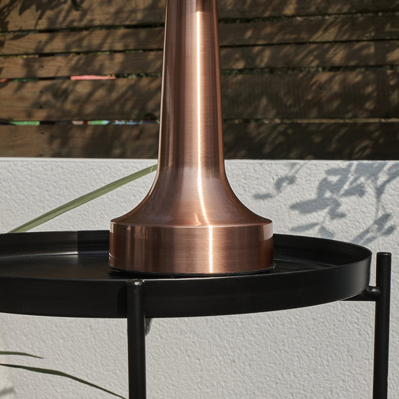Moncayo 19.5cm Battery Powered Integrated LED Outdoor Table Lamp