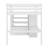 Huegel Full Size Loft Bed With Built-In Wardrobe, Desk And Drawers-1329557442
