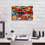 «Color ville» par Ata Alishahi, impression sur toile, estampe numérique-1283285931