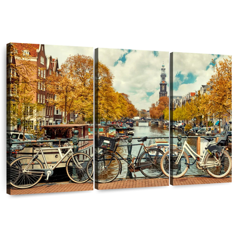 Lilie Amsterdam Autumn Scenery, 42" H x 65" W