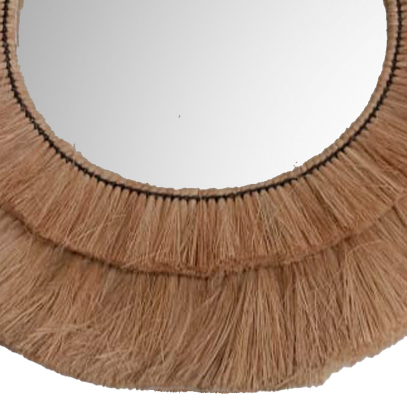 Tyrrel Rattan Novelty Wall Mirror