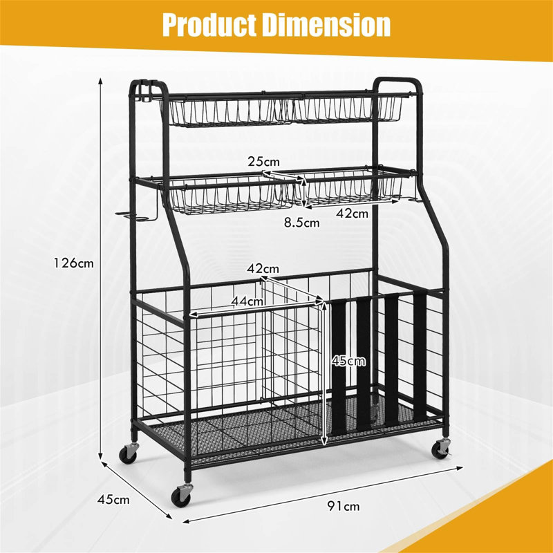 Metal Sports Rack