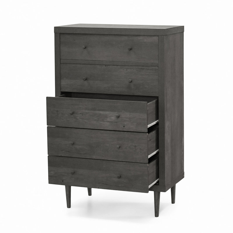 Commode à tiroirs Nordic, Gris