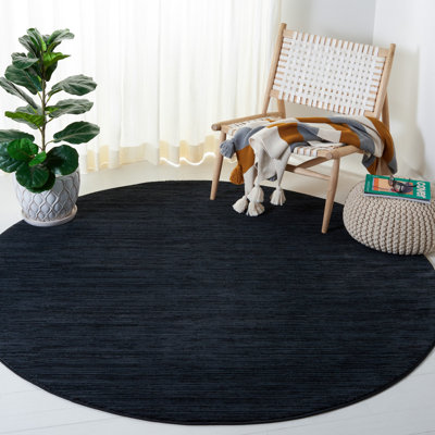 Tapis noir Aurya