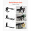 Porte-outils de jardin 49,5 pouces avec outils de garage et support mural pour ranger les outils de jardin, pelle, râteau et remise