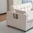 Versatile 3-In-1 Pull Out Sleeper Sofa Bed With Adjustable Backrest, Storage Pockets, Armrests And Pillows For Living Room And Bedroom-501002137