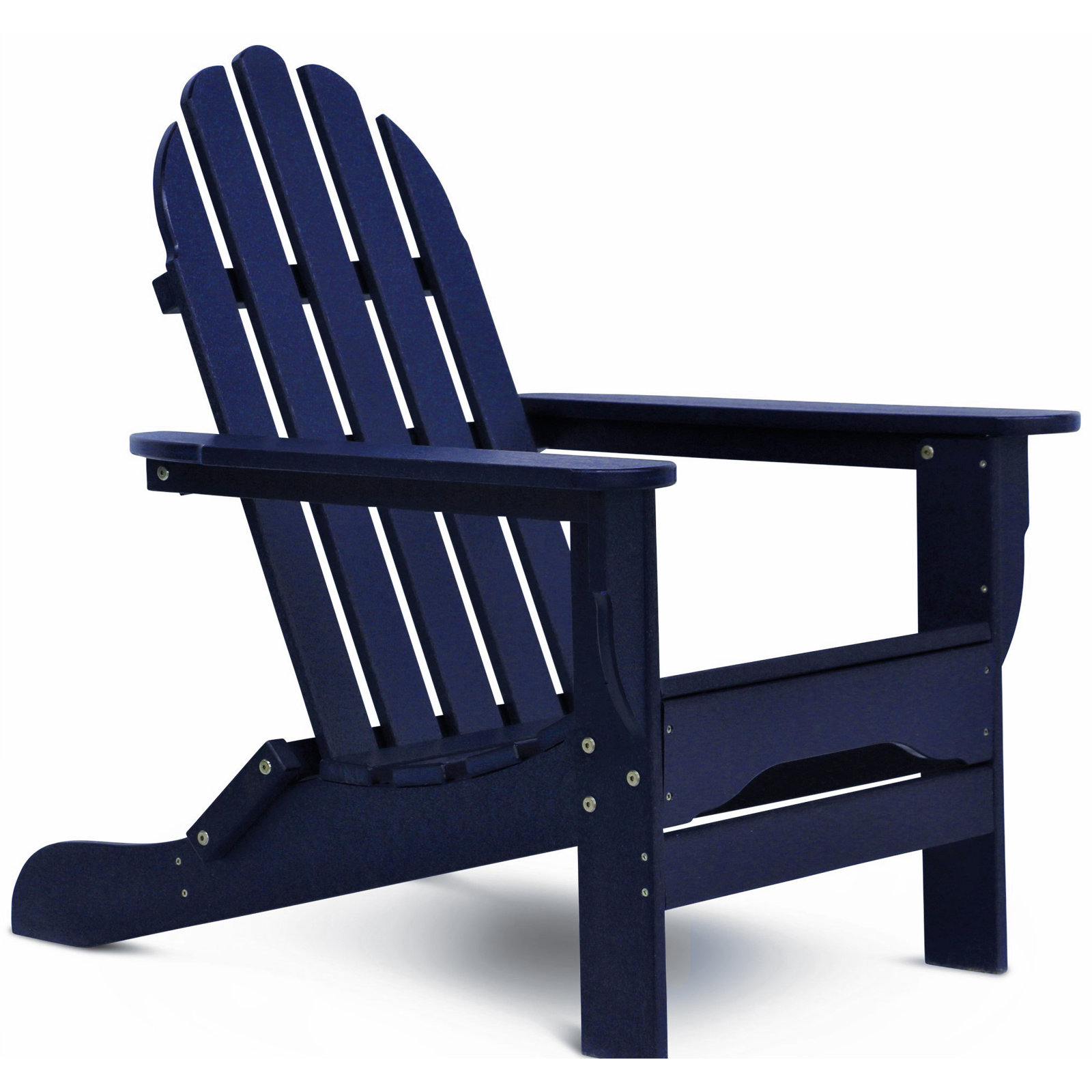 Leighton Outdoor Adirondack Chair, Navy