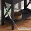Table de bout à 2 tiroirs, table de bout étroite à plateau rabattable avec tiroir, petite table de chevet d'appoint pour petit salon et chambre à coucher, blanc-96483508