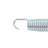 72PCS 13.5Cm Trampoline Springs With Spring Tool-116079321