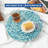 Lazy Susan For Table Mother Of Pearl Turntable Organizer, Wood Round Spinning Tray Rotating For Kitchen, Cabinet, Counter Spice Pantry