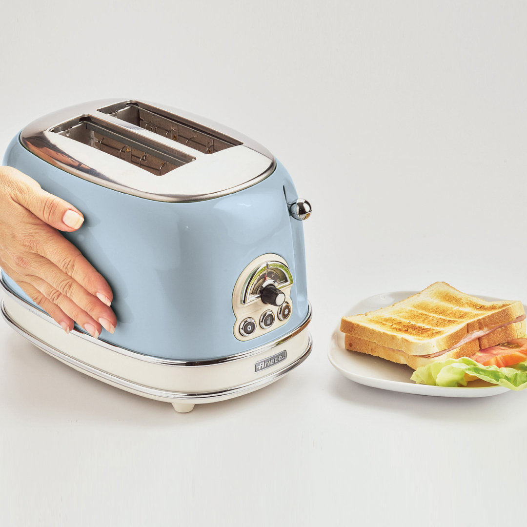 Ariete Vintage 2 Slice Toaster Blue