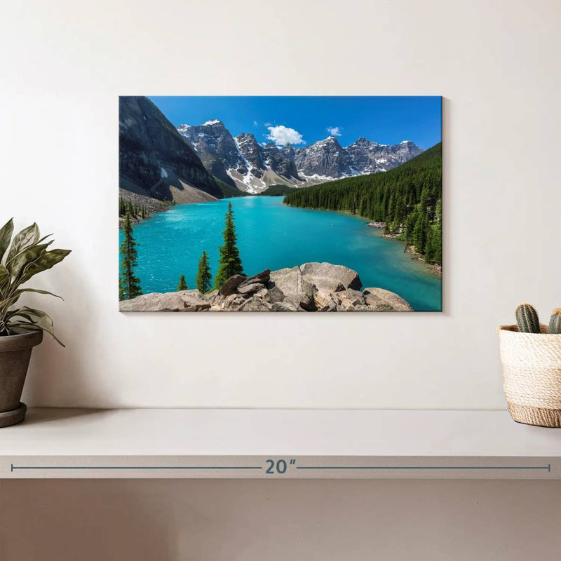 Alvord Moraine Lake Viewpoint, 8" H x 12" W