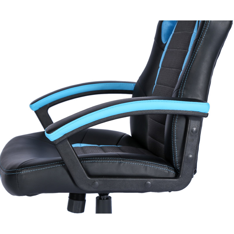 BraZen Salute PC Gaming Chair, Blue