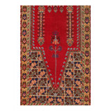 VINTAGE TURKISH HEREKE RUG 4' X 6'