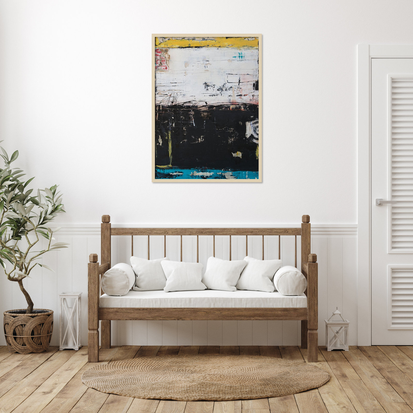 Down and Dirty Print by Erin Ashley, 41" H x 31" W, Brown