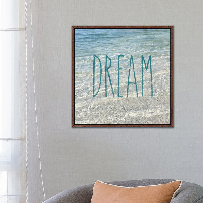 Dream In The Ocean 1 Piece Wall Art on Canvas, 66.04 cm H x 66.04 cm W, Classic Wood Framed
